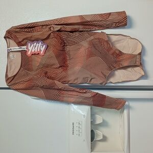 Yitty by Fabletcs long sleeve snap closure one piece Body suit. Size 3x-4x  $ 40